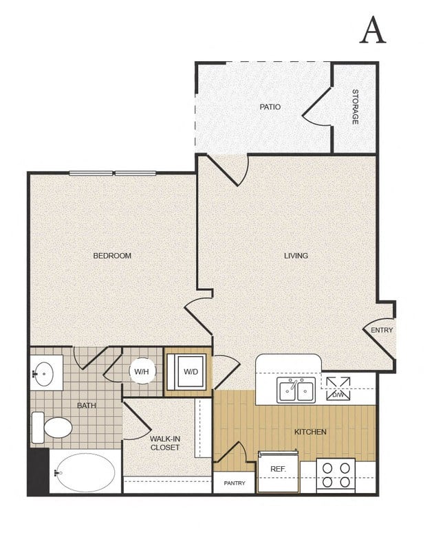 A floor plan